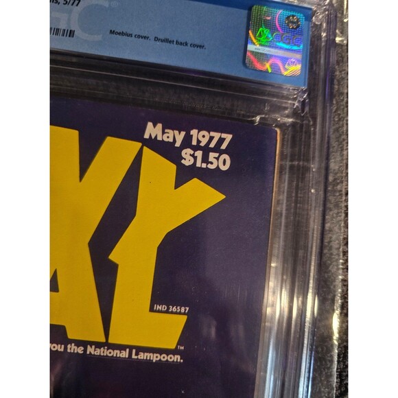 Heavy Metal Comic Magazine Issue #2 May 1977  CGC Grade 6.0 - Picture 5 of 10